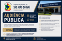 Câmara de São João do Ivaí convida população para Audiência Pública da LDO 2027